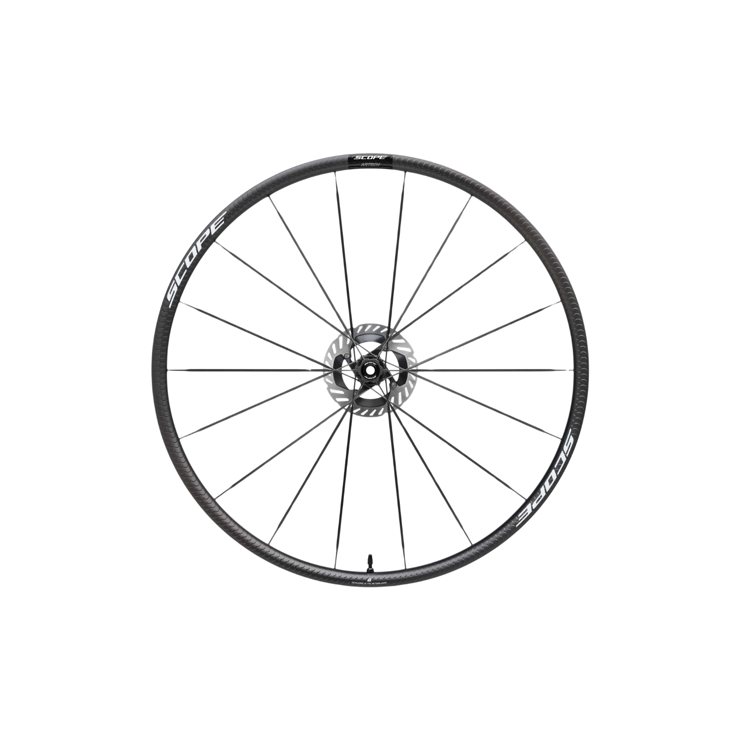 Scope Artech 2.A Road Disc Brake Wheelset - Black