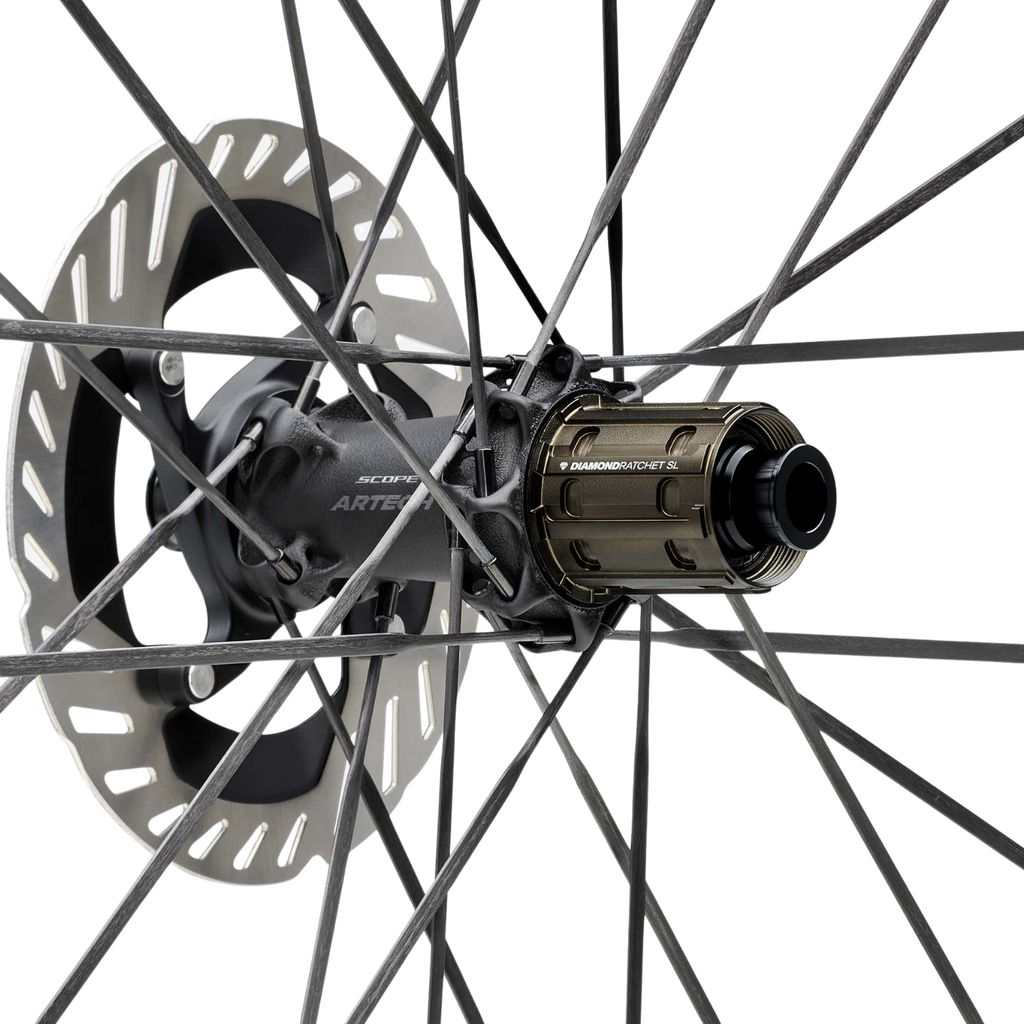 Scope Artech 2.A Road Disc Brake Wheelset - Black