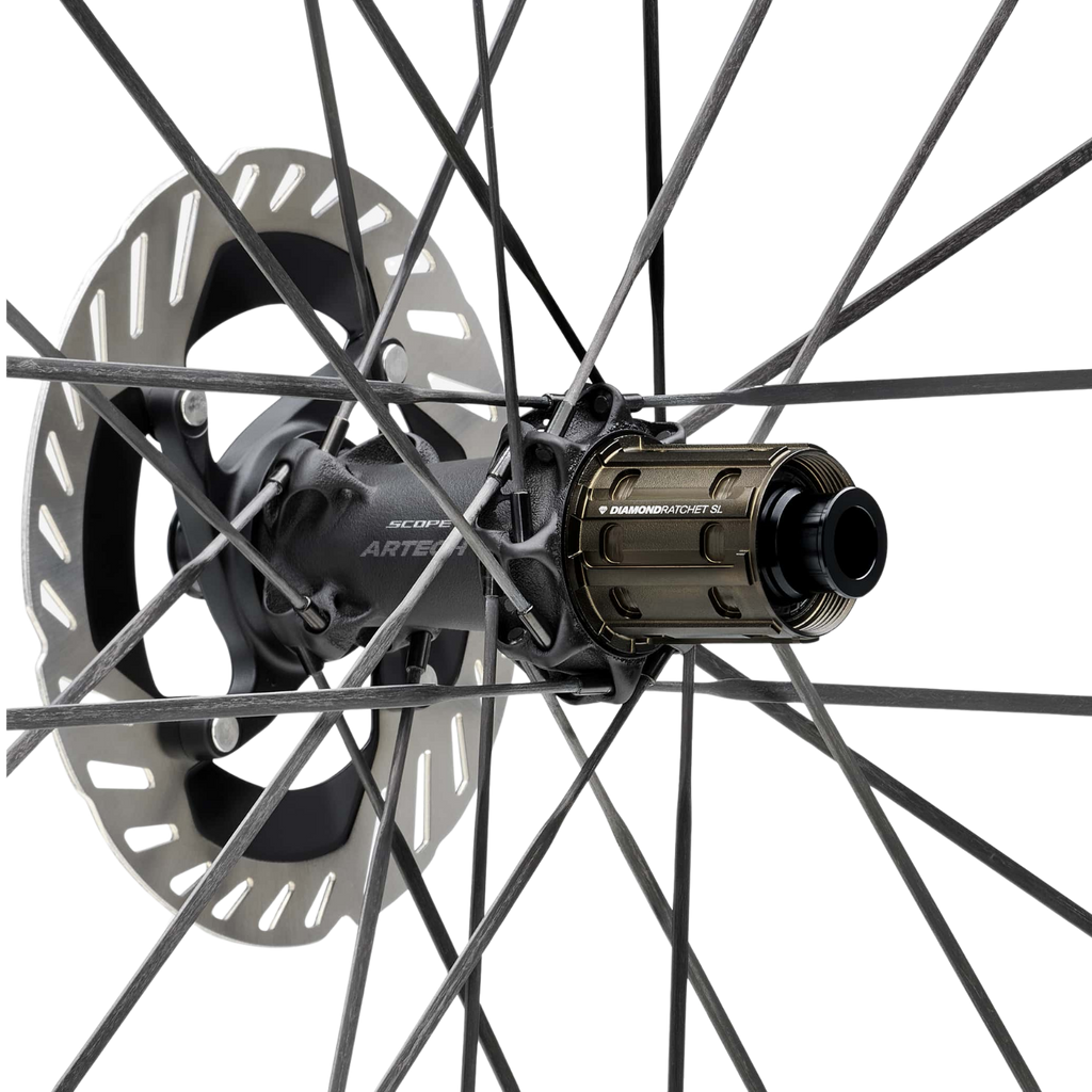 Scope Artech 2 Road Disc Brake Wheelset - Black