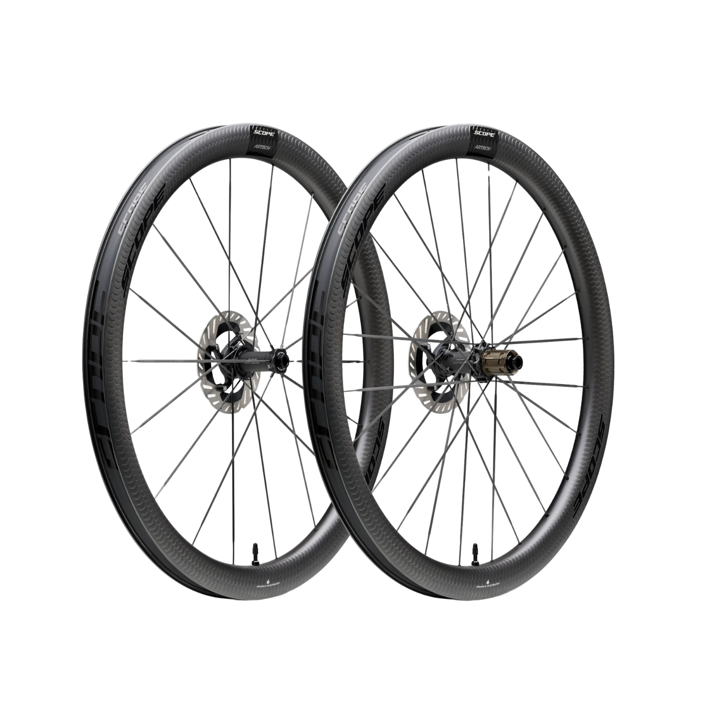 Scope Artech 4.G Gravel Disc Brake Wheelset - Black