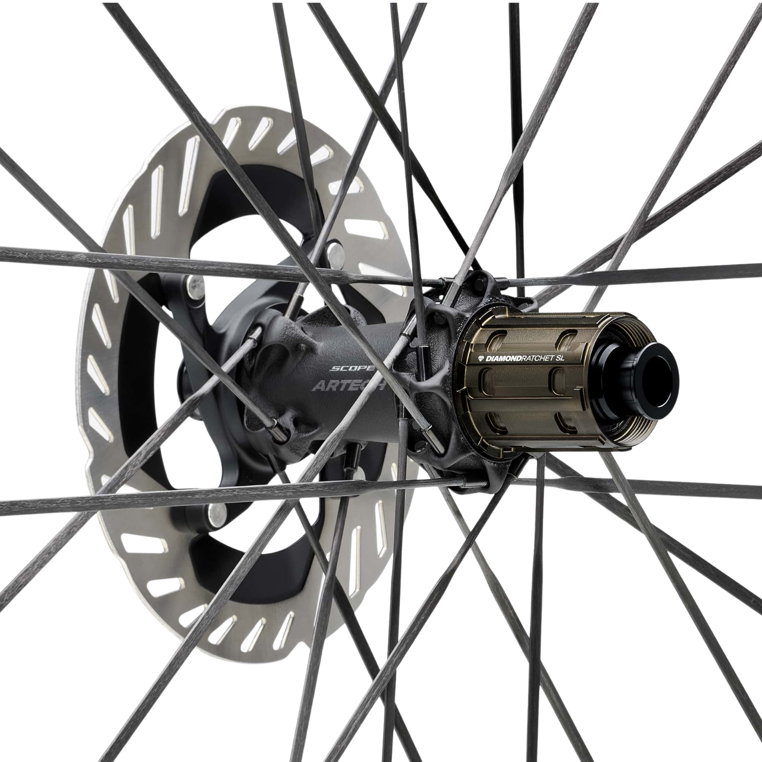 Scope Artech 4.G Gravel Disc Brake Wheelset - White