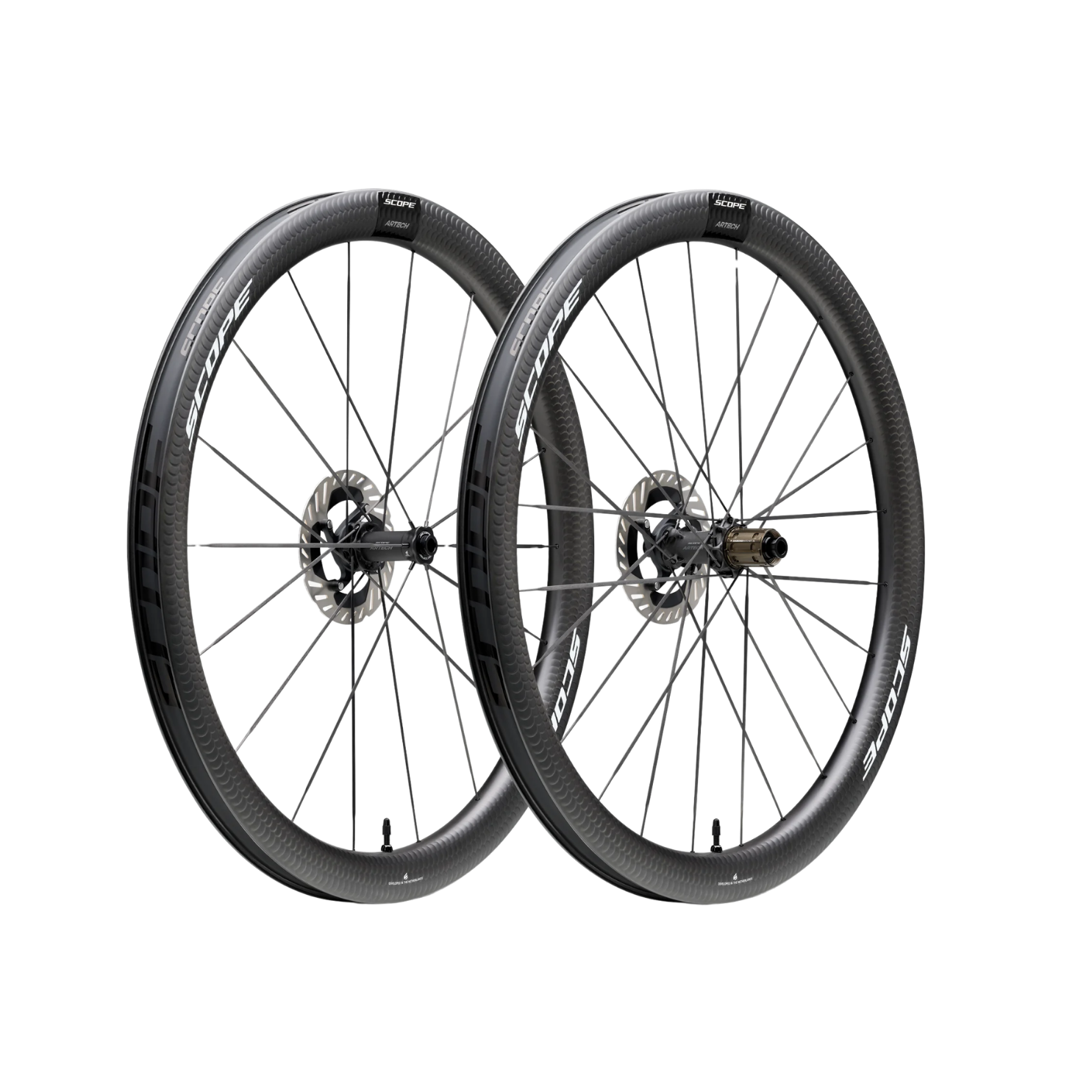 Scope Artech 4.G Gravel Disc Brake Wheelset - White