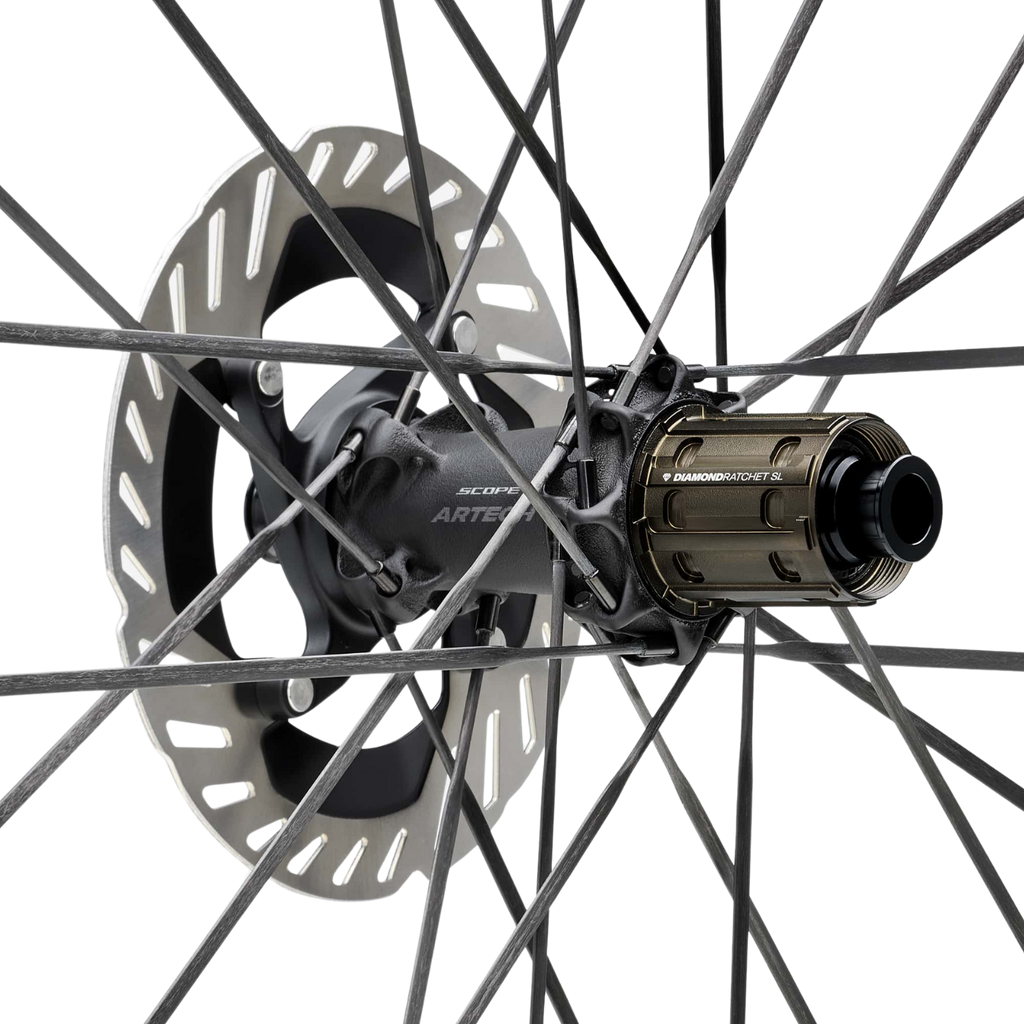 Scope Artech 6.A Road Disc Brake Wheelset - Black
