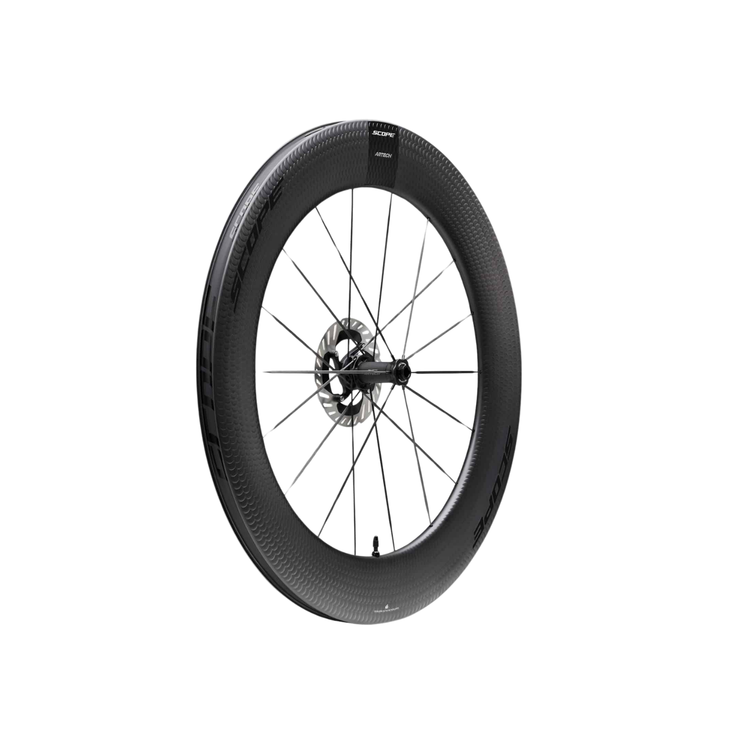 Scope Artech 8.T Road Disc Brake Wheel - Black
