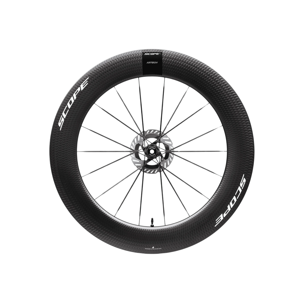 Scope Artech 8.T Road Disc Brake Wheel - White
