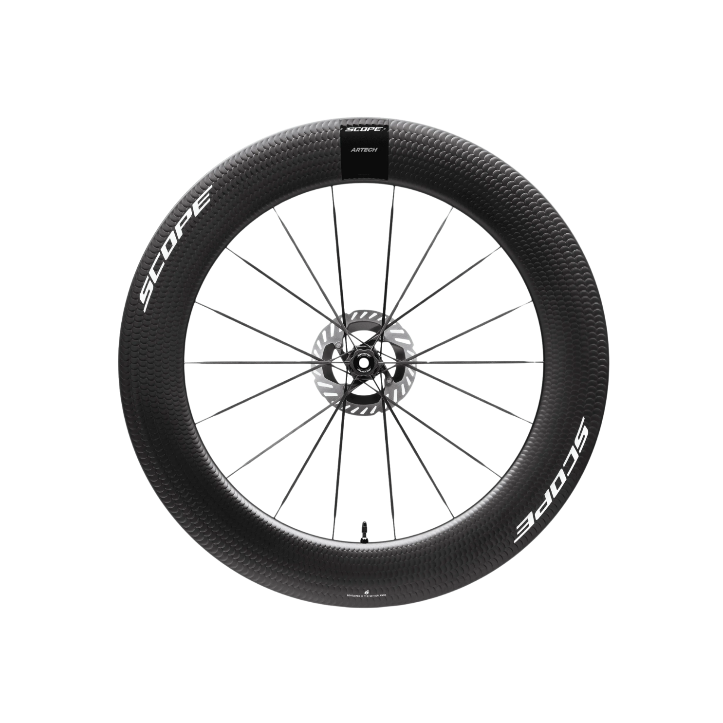 Scope Artech 8.T Road Disc Brake Wheel - White