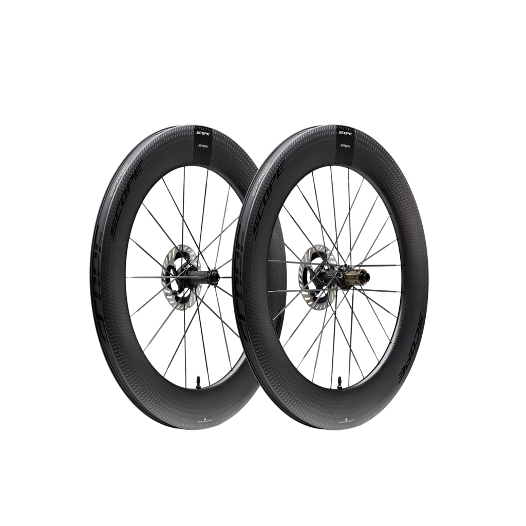 Scope Artech 8.T Road Disc Brake Wheelset - Black
