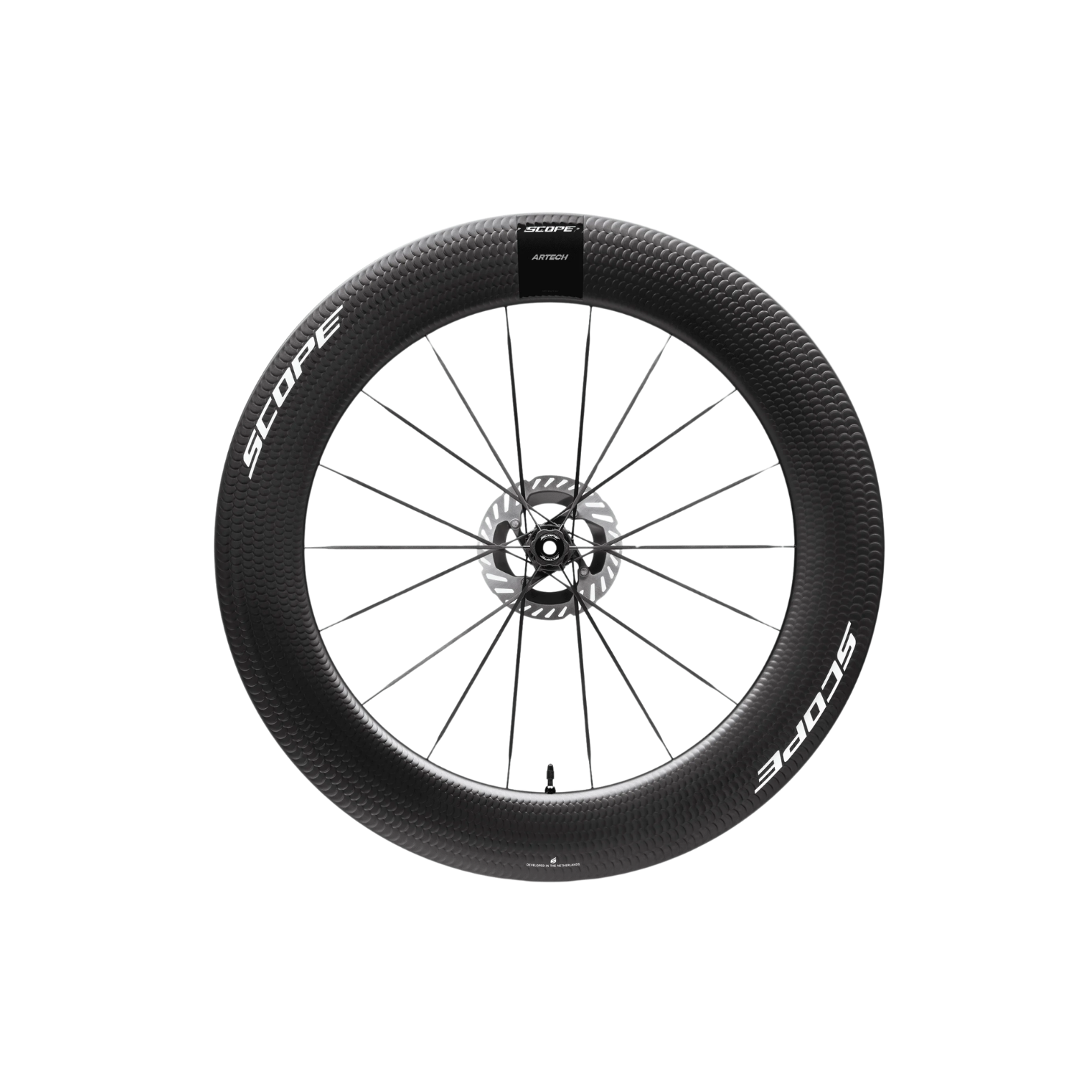 Scope Artech 8.T Road Disc Brake Wheelset - White