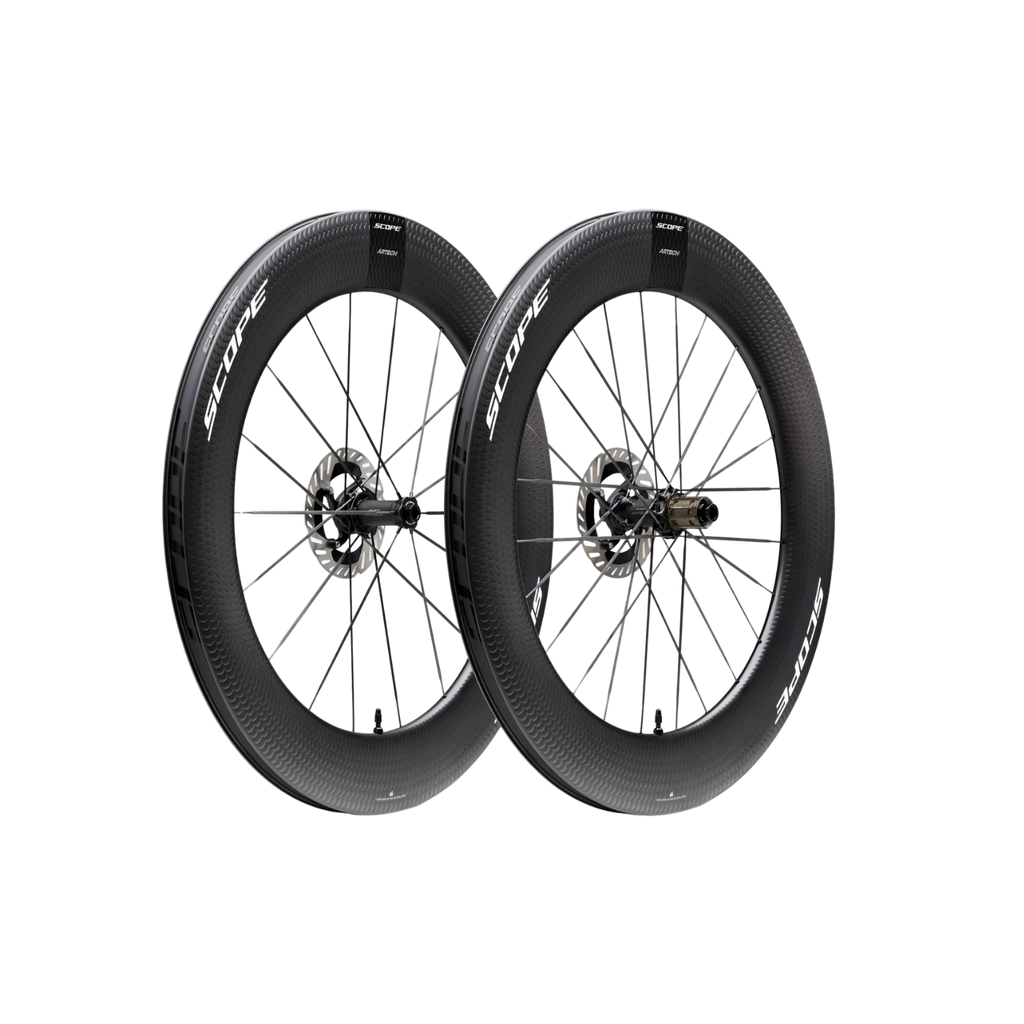 Scope Artech 8.T Road Disc Brake Wheelset - White