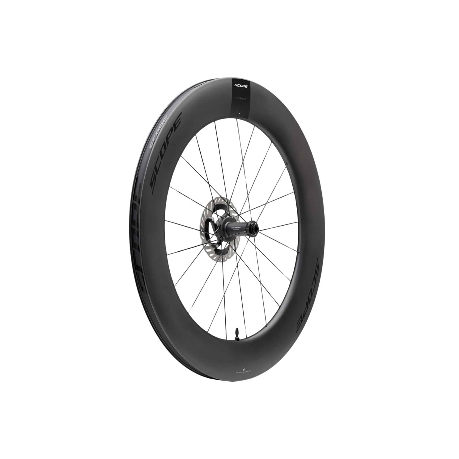 Scope R8.T Disc Brake Front Wheel -  Black
