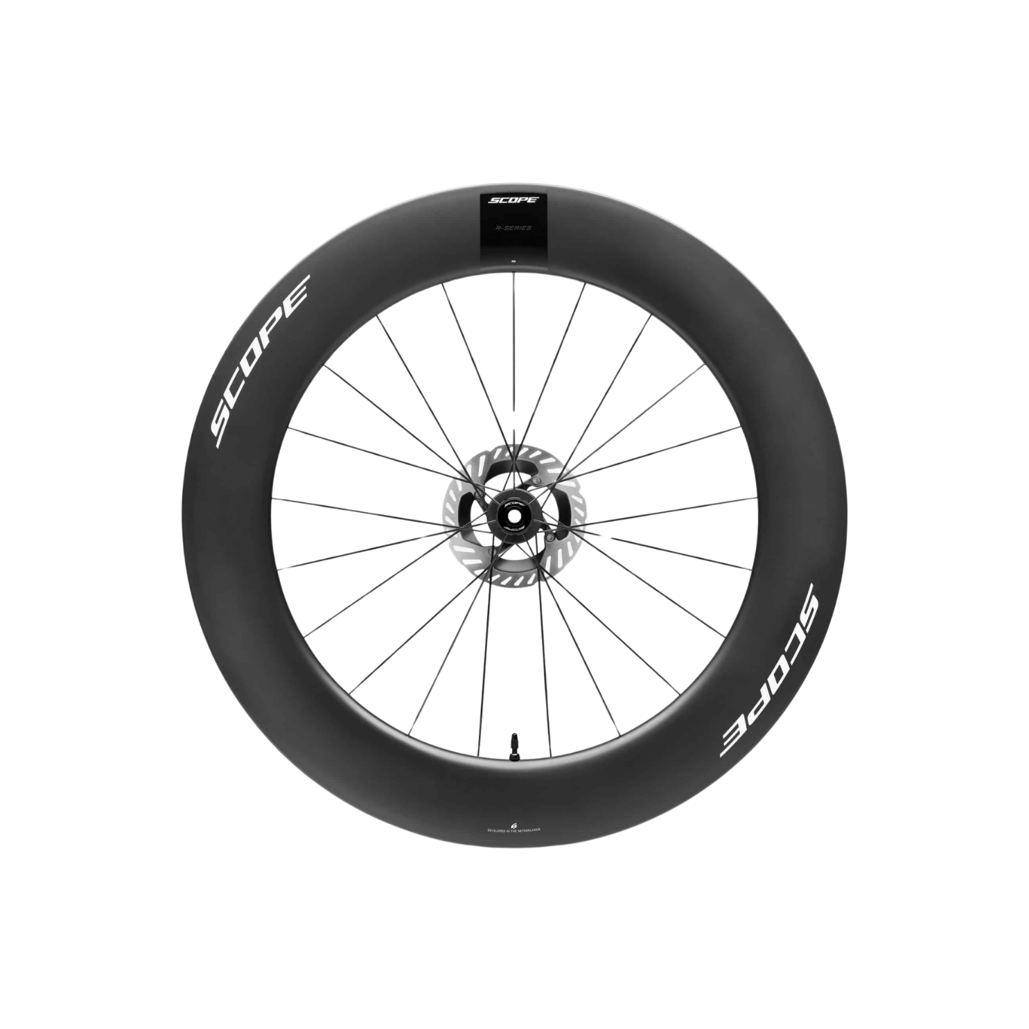 Scope R8.T Disc Brake Front Wheel -  White