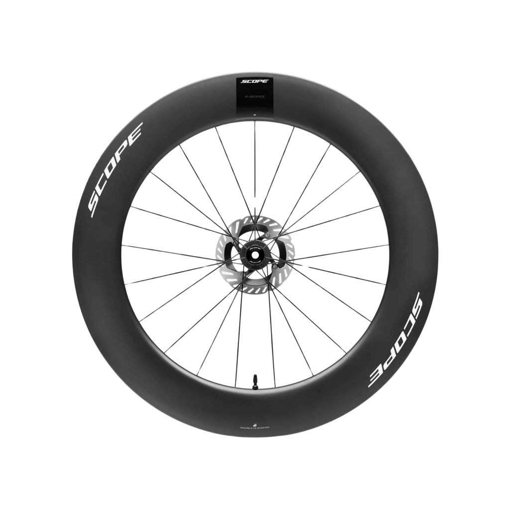 Scope R8.T Road Disc Brake Wheelset - White