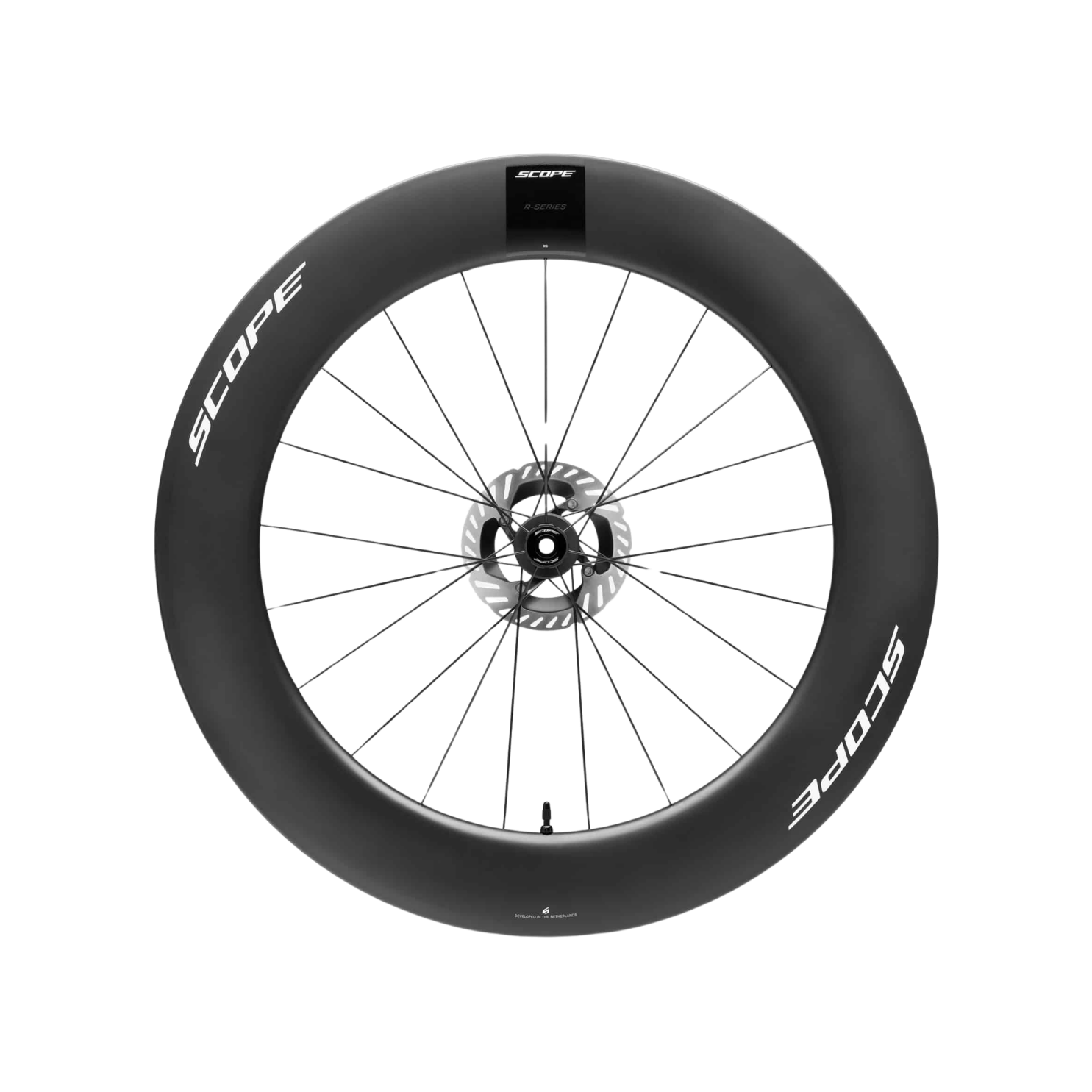 Scope R8.T Road Disc Brake Wheelset - White