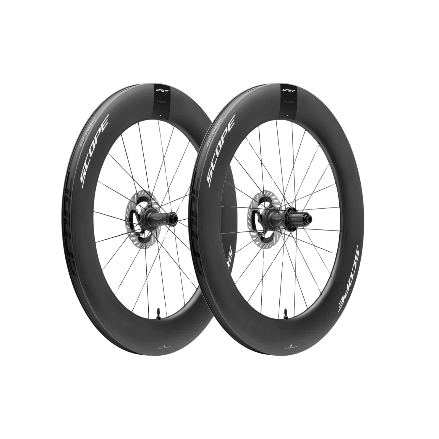 Scope R8.T Road Disc Brake Wheelset - White