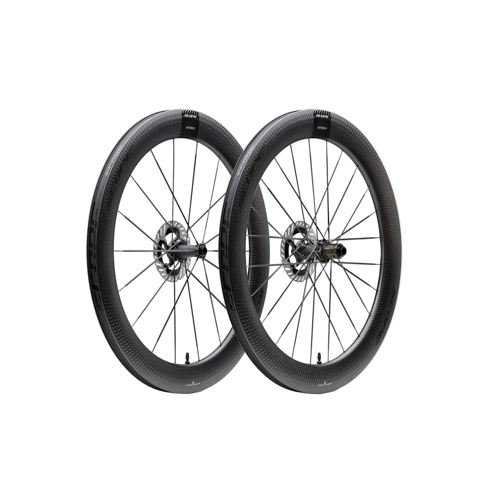 Scope Artech 6.A Road Disc Brake Wheelset - Black