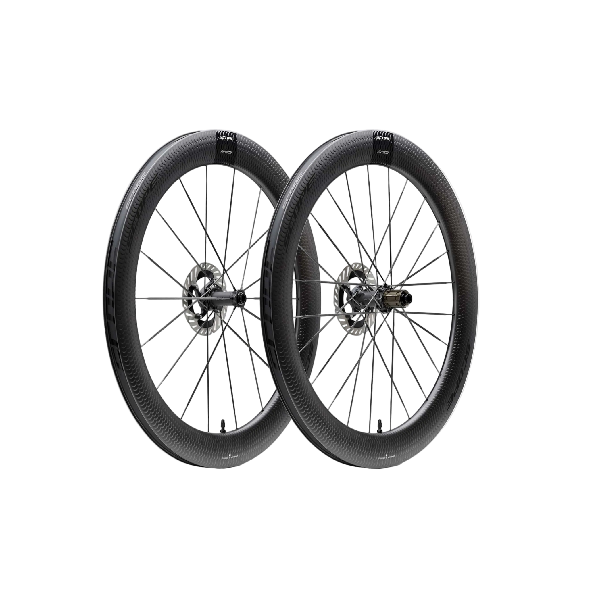 Scope Artech 6.A Road Disc Brake Wheelset - Black