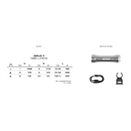 Exposure Sirius 11 Front Light - Gun Metal Black