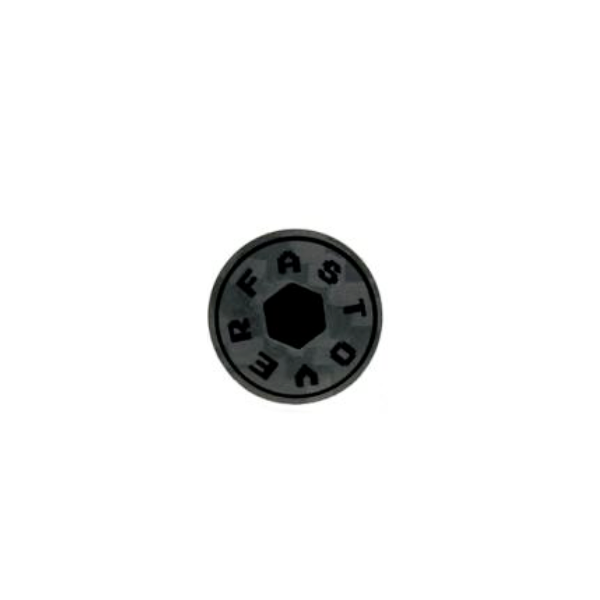 Overfast Ultralight Carbon Thru Axles - Black/Black