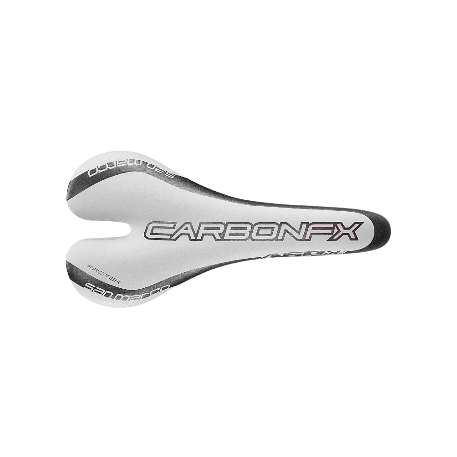 Selle San Marco Aspide Protek Carbon Rail Saddle - White