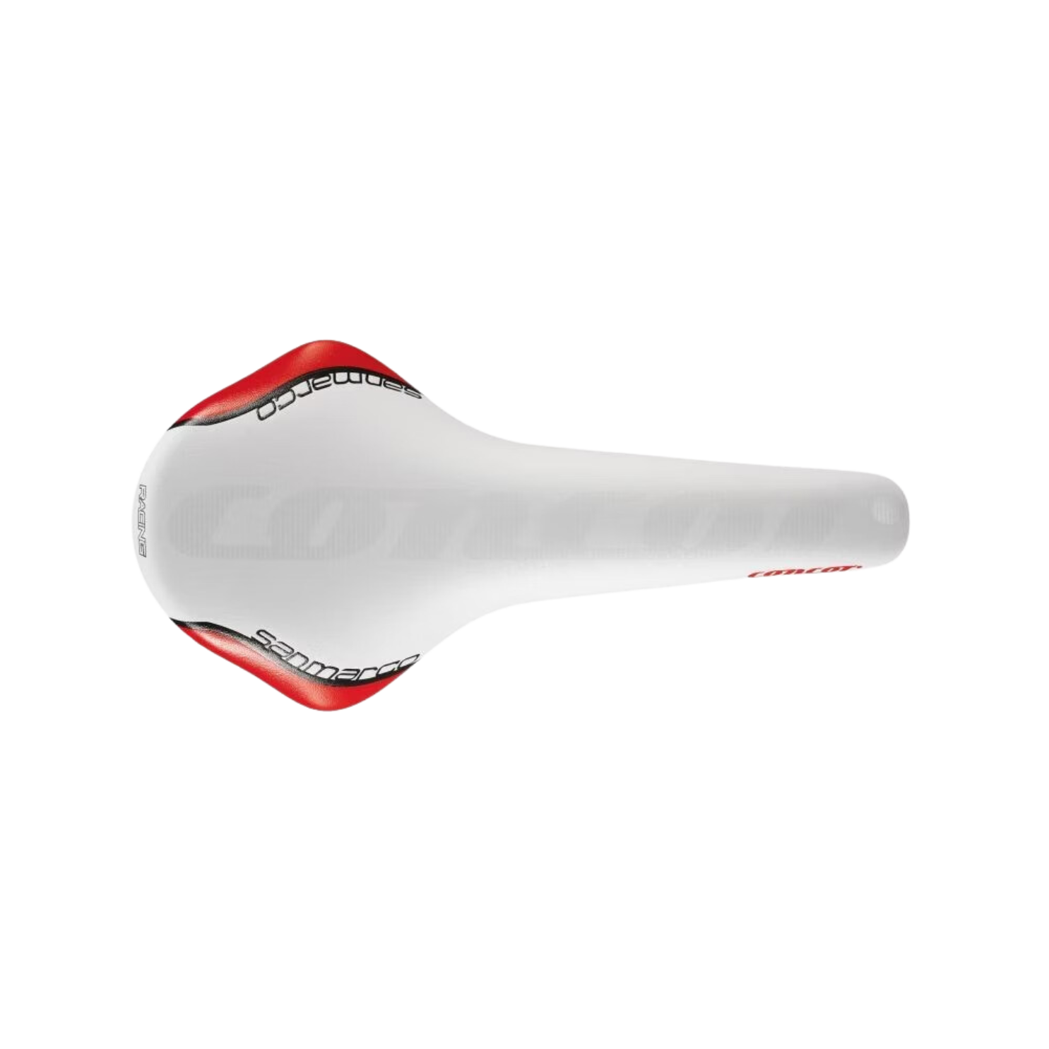 Selle San Marco Concor Racing Red Edition Saddle - White/Red