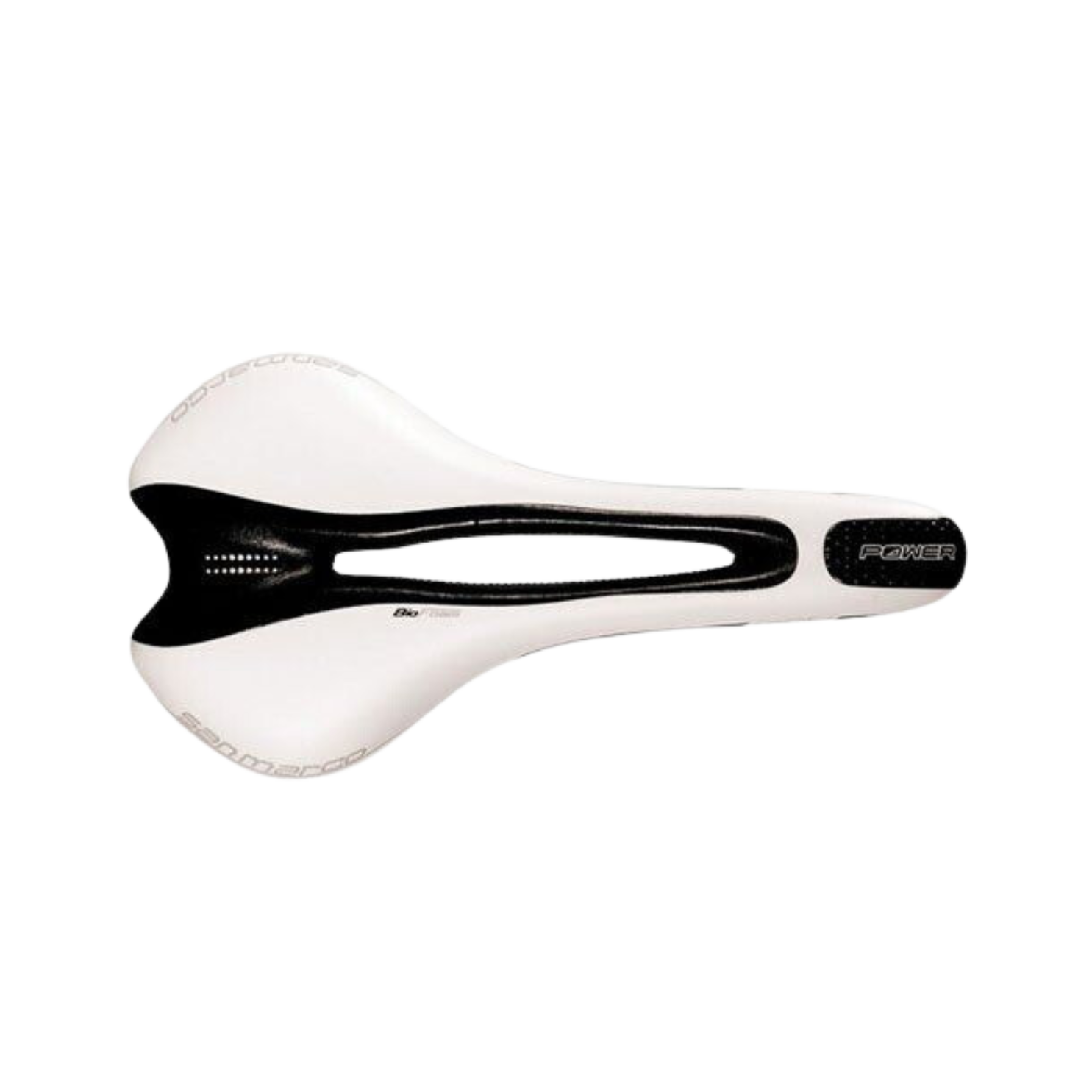 Selle San Marco Era Dynamic Open Saddle - White/Black