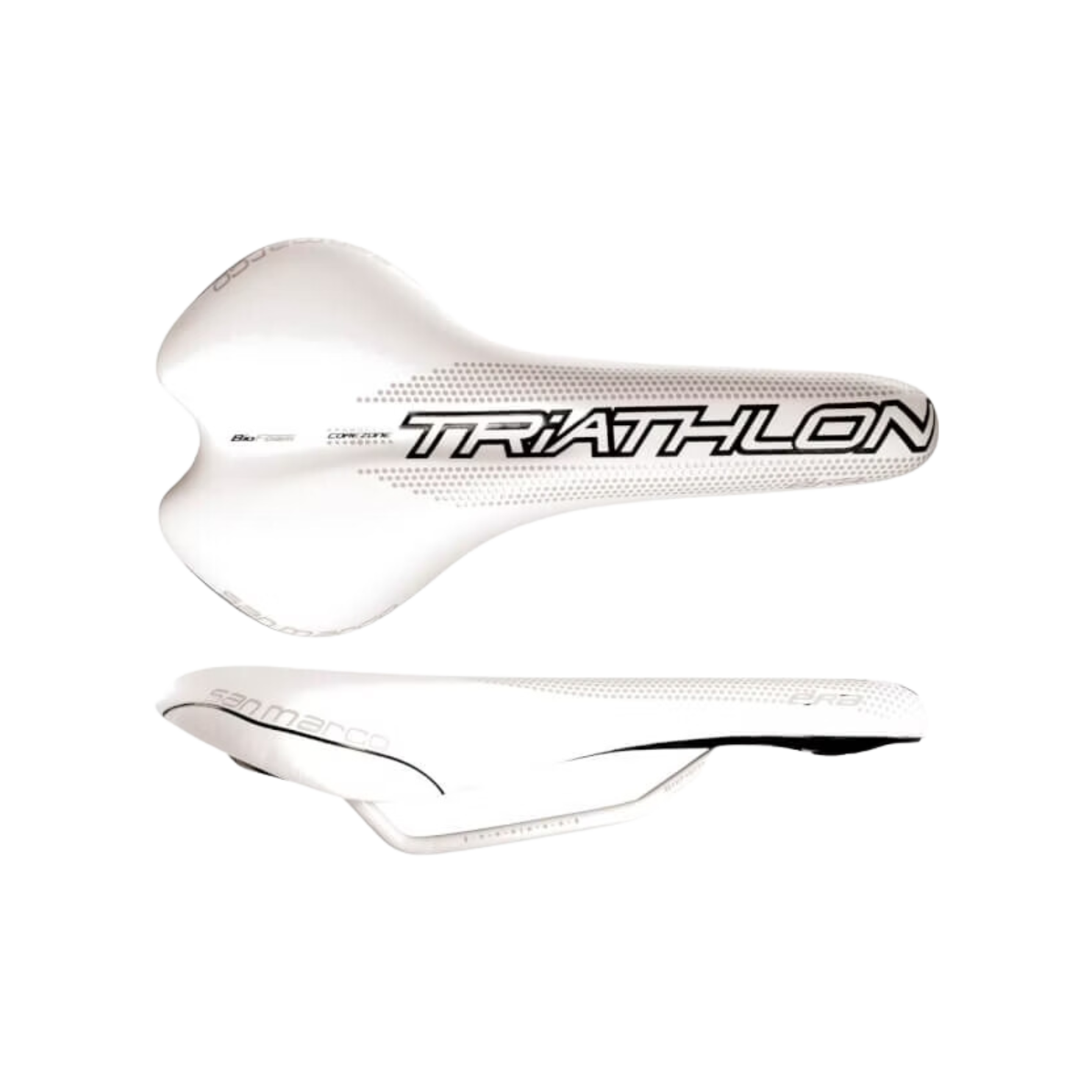 Selle San Marco Era Dynamic Triathlon Rail Saddle - White