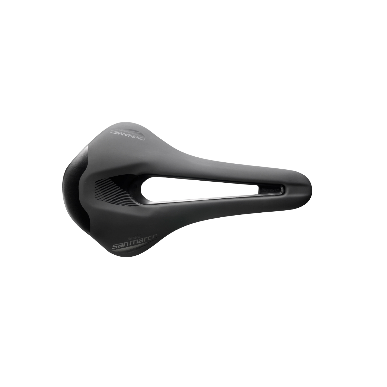 Selle San Marco Shortfit 2.0 Dynamic Open Fit Saddle - Black