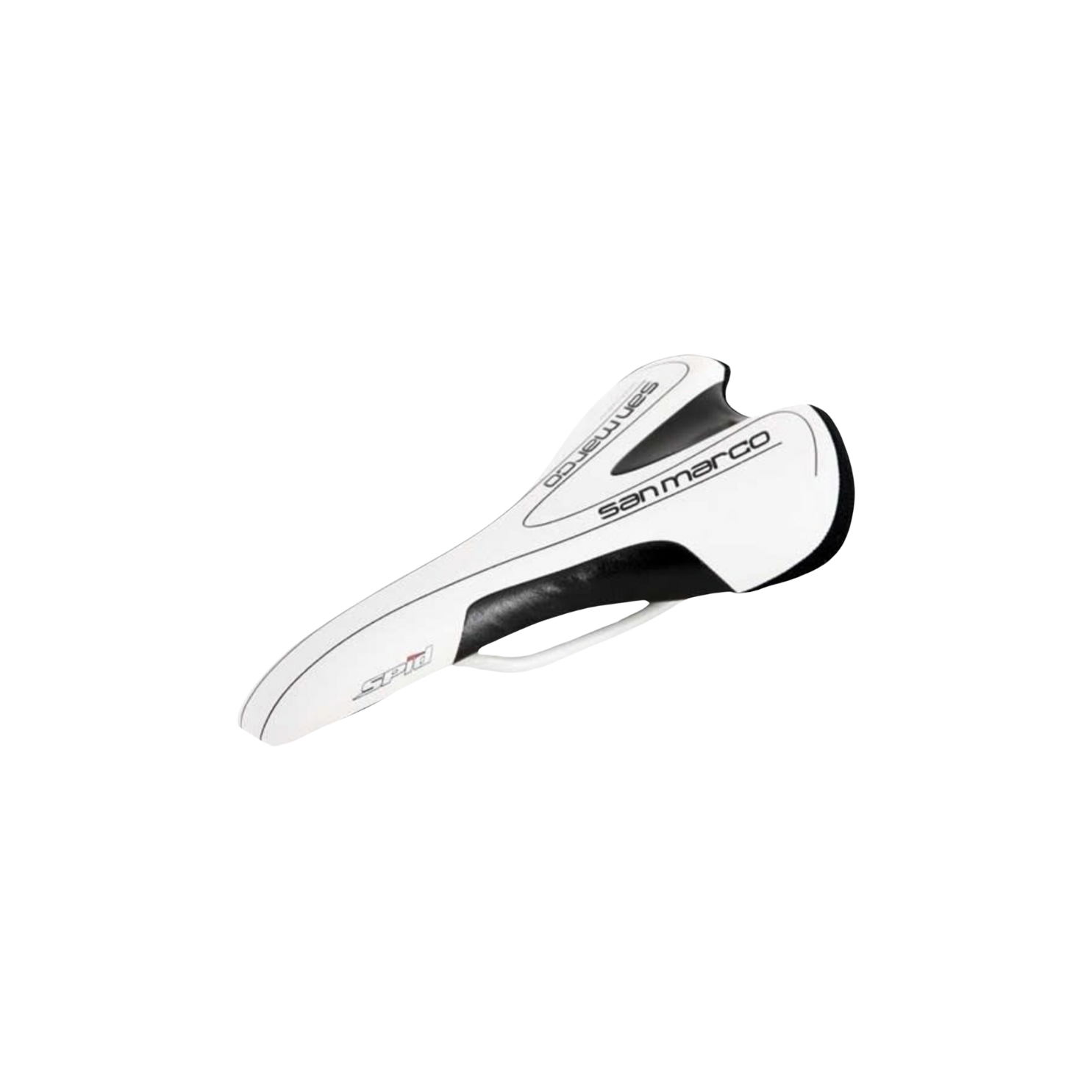 Selle San Marco Spid Racing Saddle - White/Black