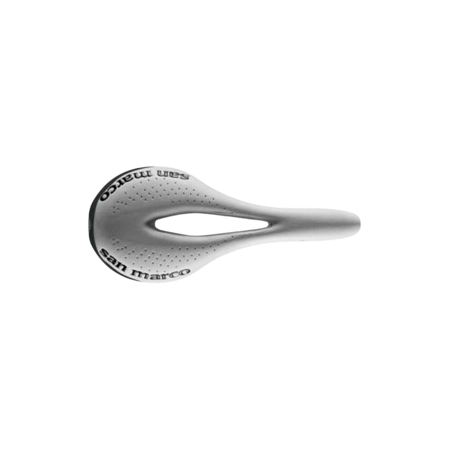 Selle San Marco Zoncolan Arrowhead Saddle - White
