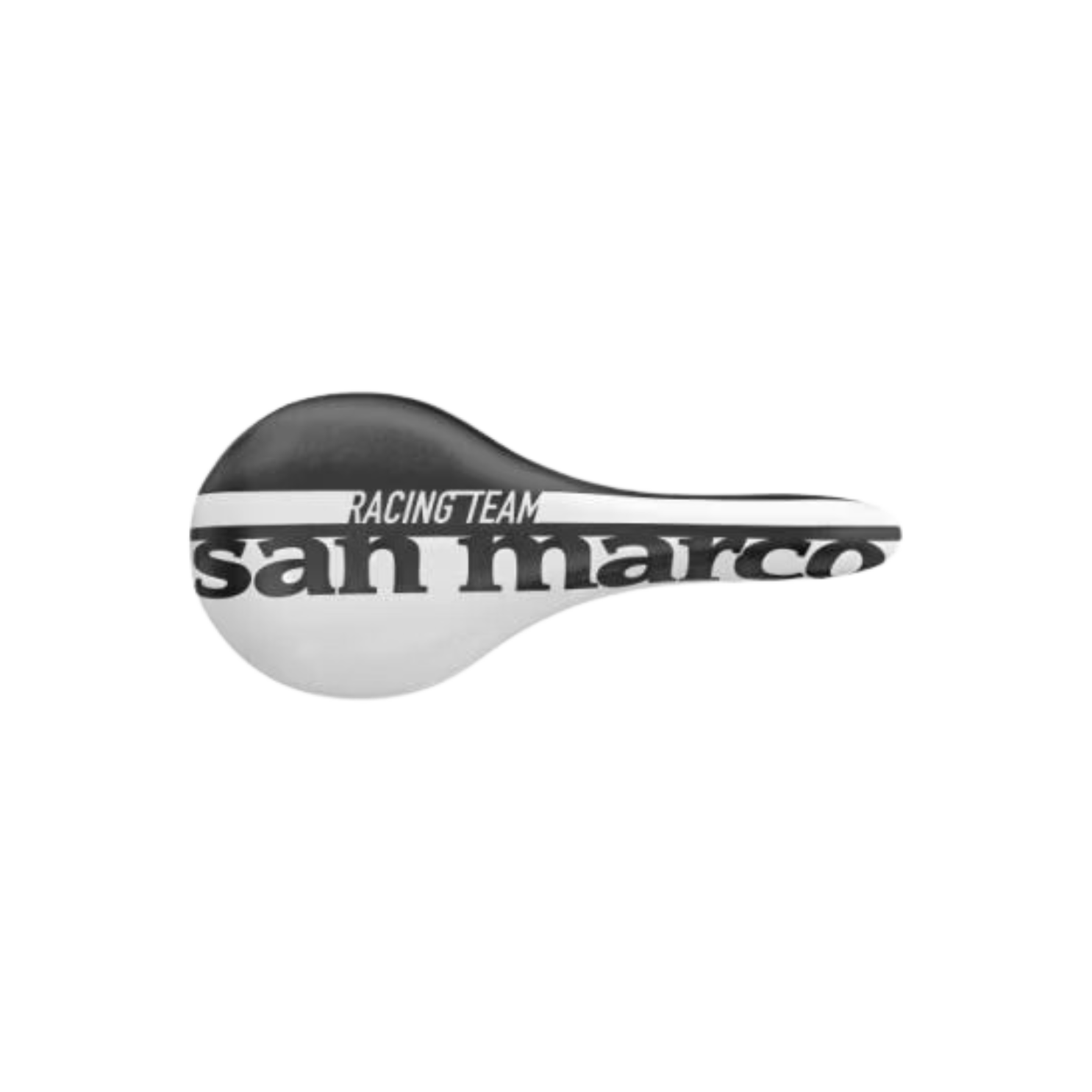 Selle San Marco Zoncolan Carbon FX Racing Team Saddle - White/Black