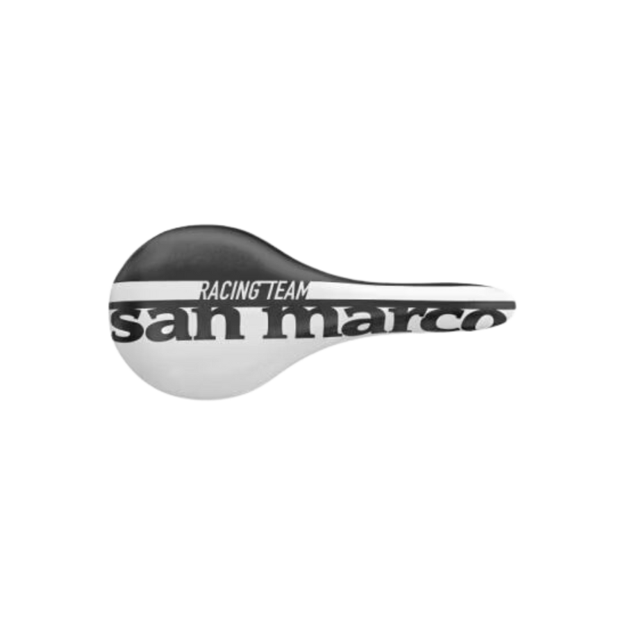 Selle San Marco Zoncolan Carbon FX Racing Team Saddle - White/Black