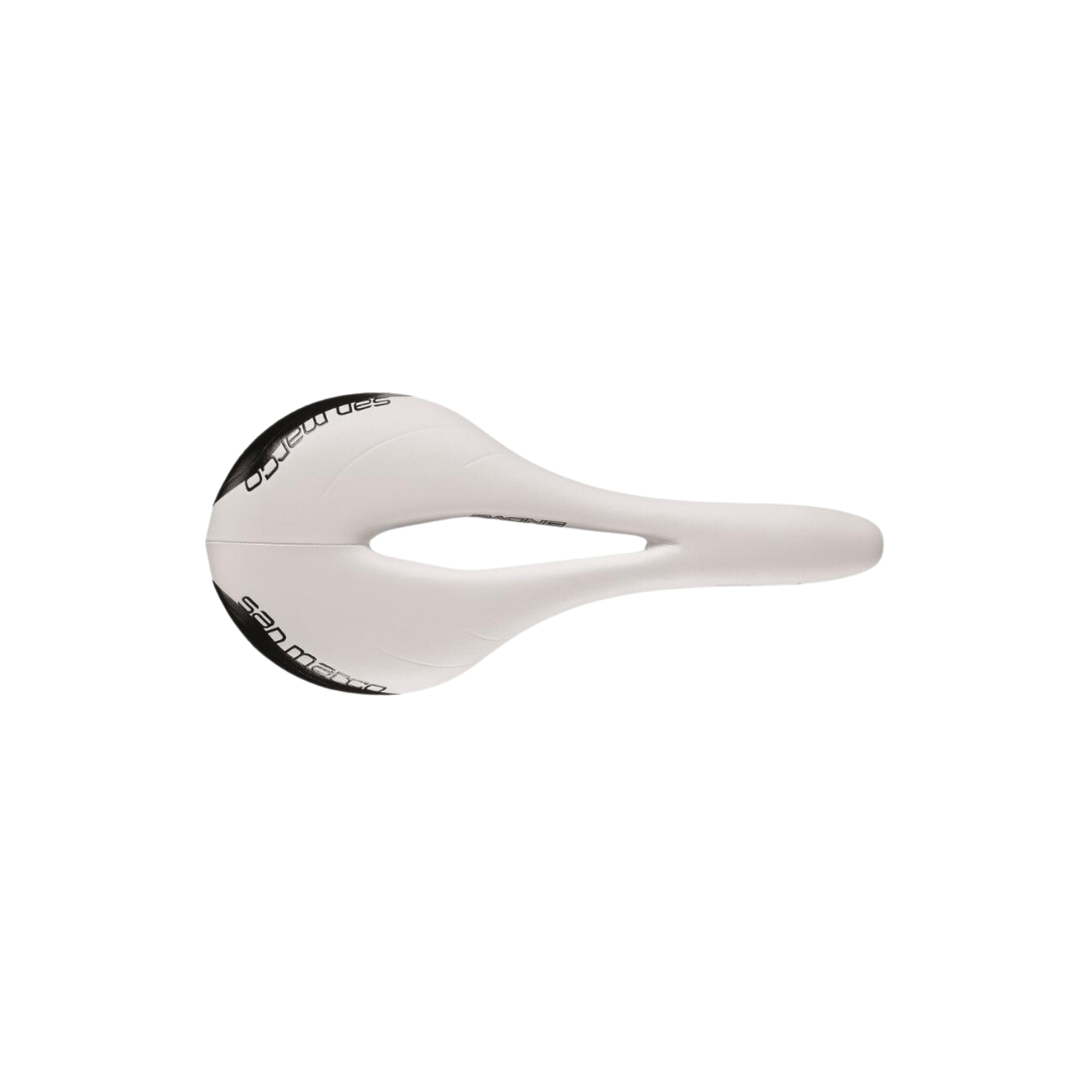 Selle San Marco Zoncolan Racing Arrowhead Saddle - White/Black