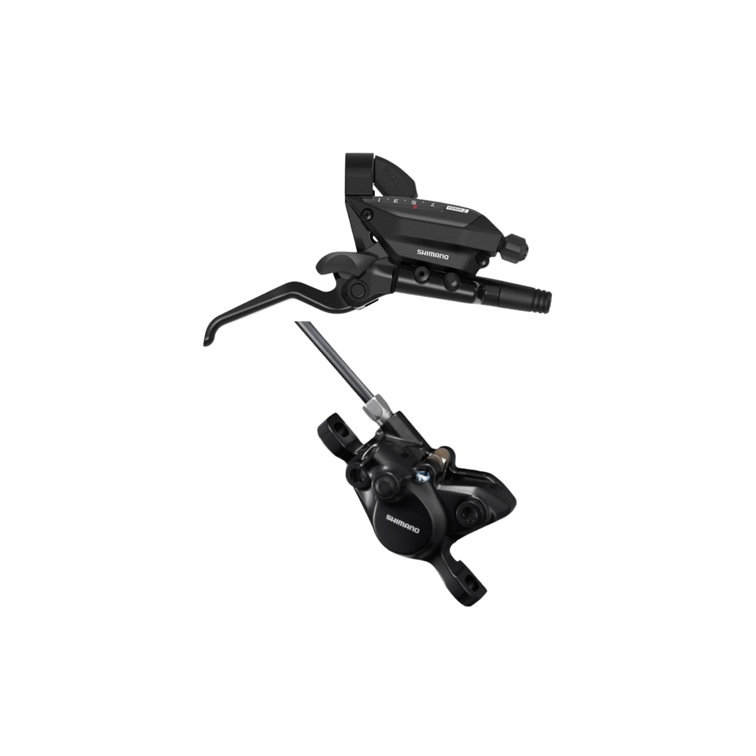 Shimano Altus ST-EF515 Ez Fire Plus Right Shift/Brake Lever 7 Spd w/BR-MT200 Front Disc Brake