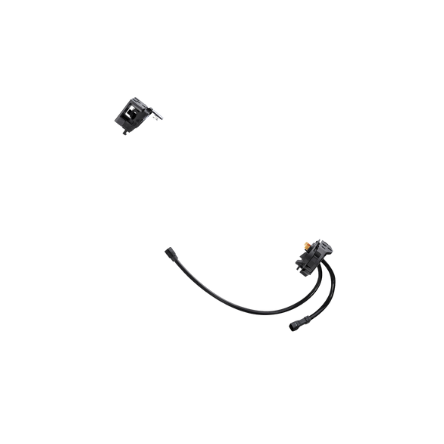 Shimano Bm-E8031 阶梯式电池支架，适用于 Bt-E8035 集成电池电缆：250 毫米六角型