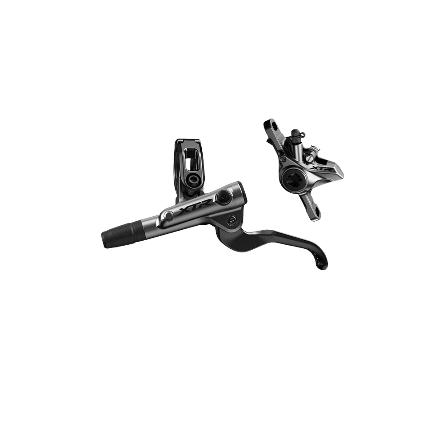Shimano Br-M9100 后盘式制动器套件 Xtr Race Bl-M9100 左杆树脂垫（无鳍） 