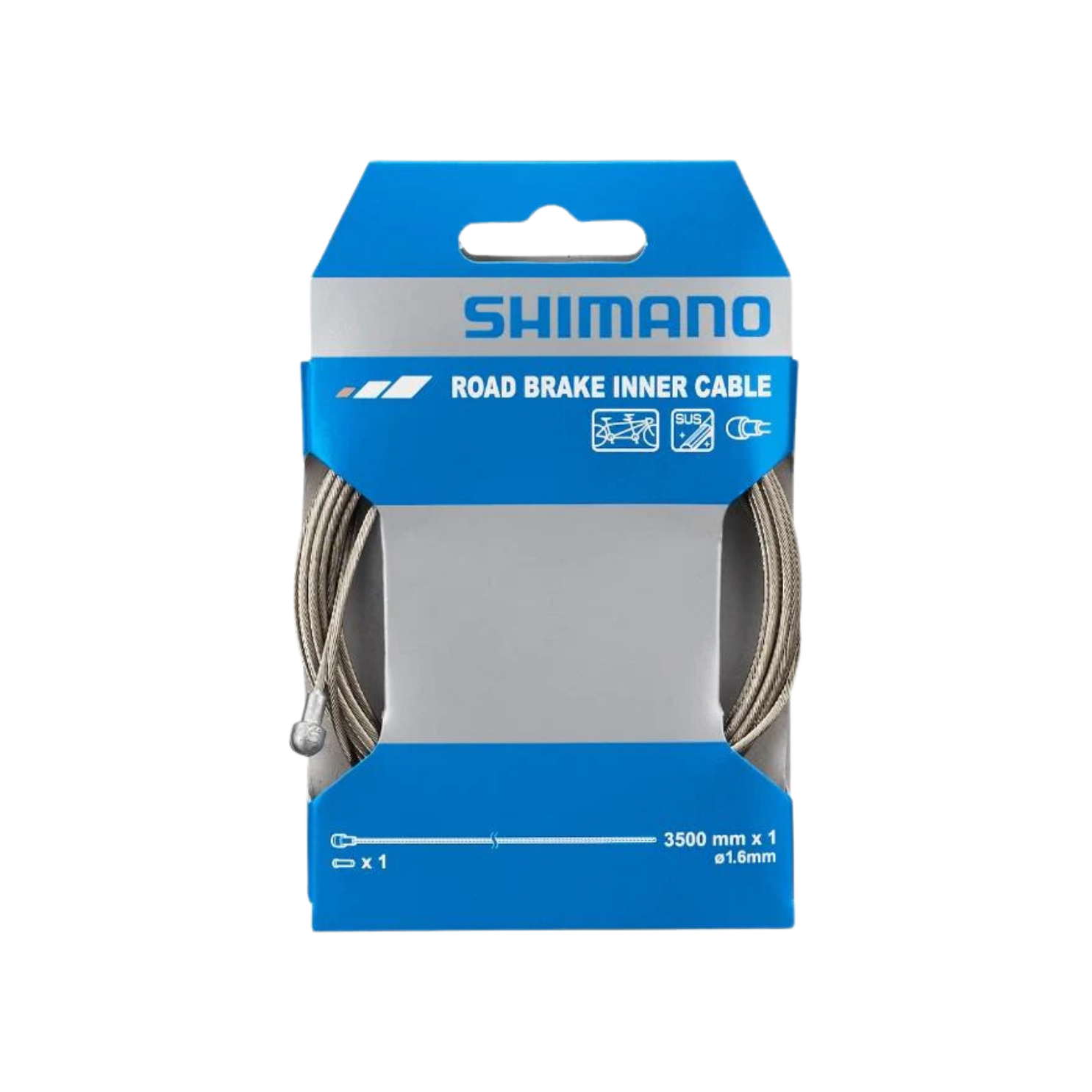 Shimano Brake Cable - Tandem Road 1.6x3500mm Stainless