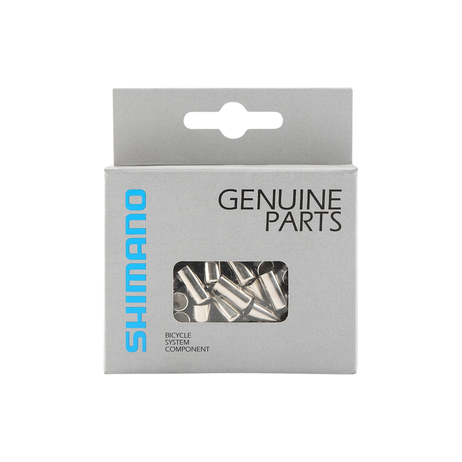 Shimano Brake Casing Caps 6mm 200-Pk Chrome