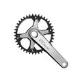 Shimano CUES FC-U6030 Polished Silver Edition 10/11-Speed Crankset