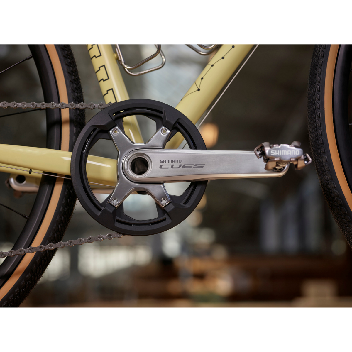 Shimano CUES FC-U6030 Polished Silver Edition 10/11-Speed Crankset