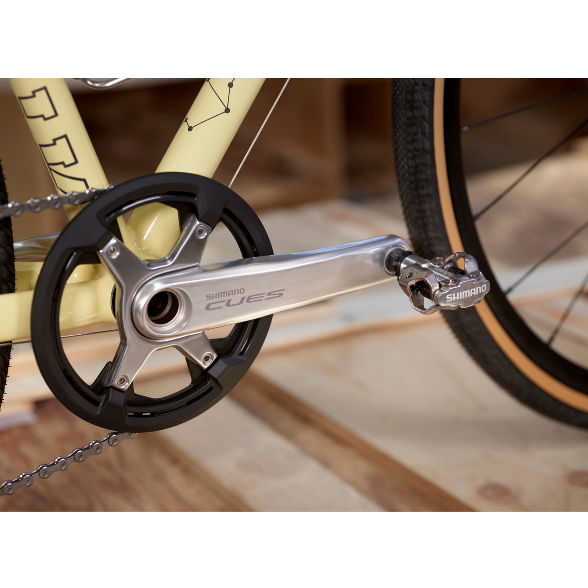Shimano CUES FC-U6030 Polished Silver Edition 10/11-Speed Crankset