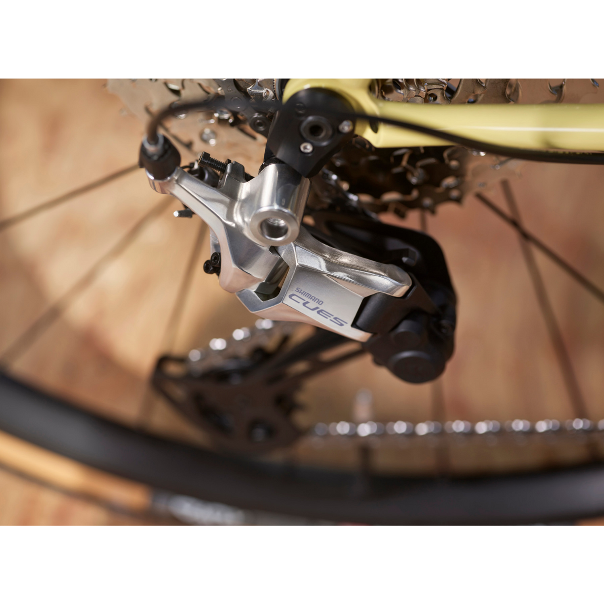 Shimano CUES RD-U6000 Polished Silver Edition 10/11-Speed Rear Derailleur
