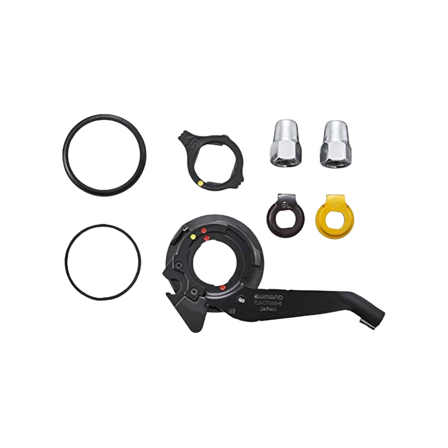 Shimano 组件适用于 Sg-C7000-5 非旋转 Wshr 8R/8L 盖螺母 Nexus Sm-C7000 