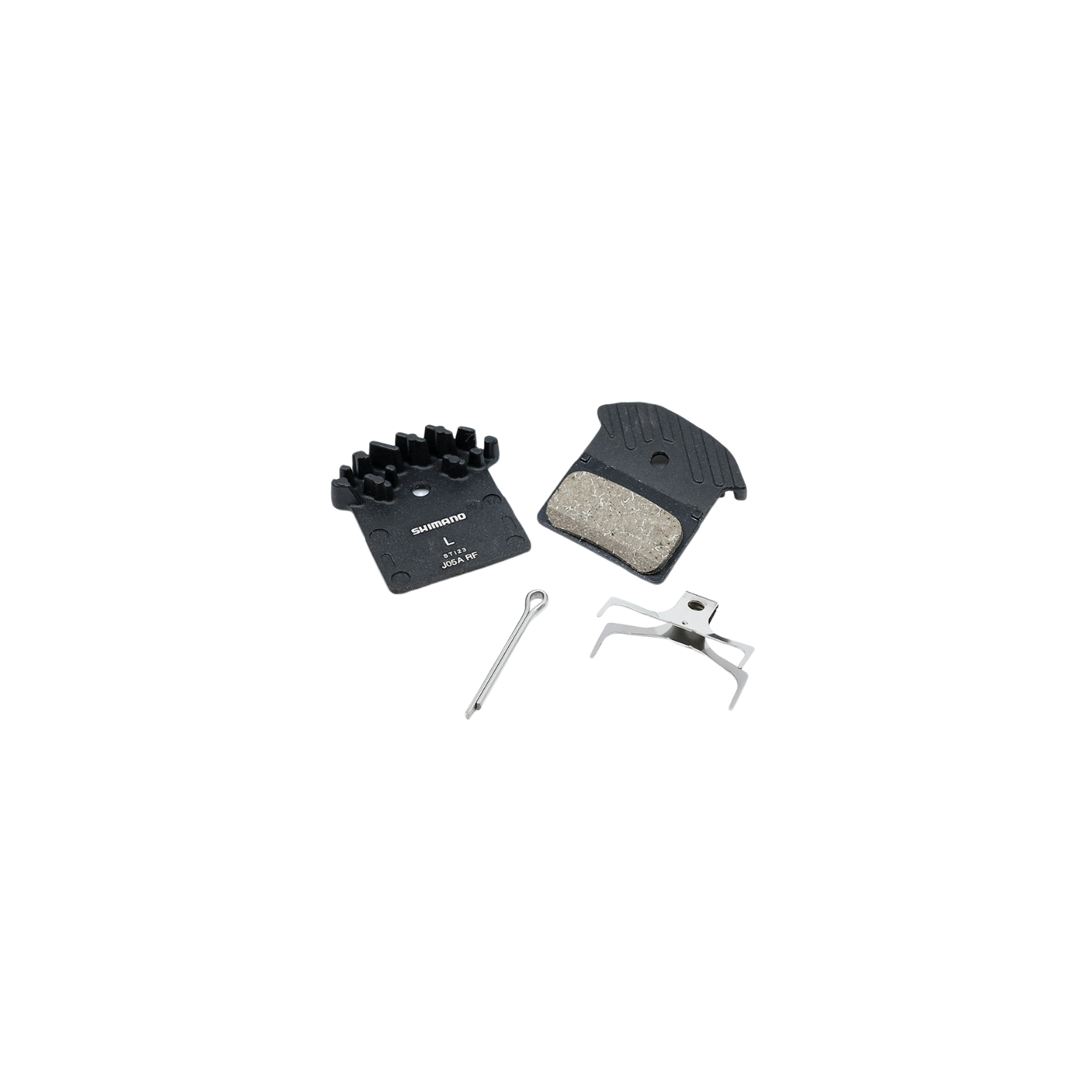 Shimano Disc Brake Pads - J05A-RF Resin (Ice-Tech) With Fin