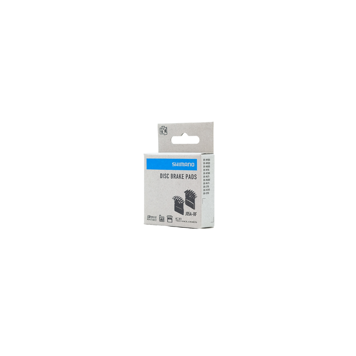 Shimano Disc Brake Pads - J05A-RF Resin (Ice-Tech) With Fin