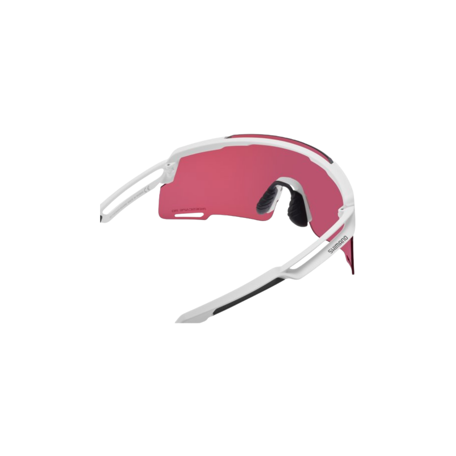 Shimano Equinox 5 Sunglasses - Matte White w/ Ridescape Road Lens