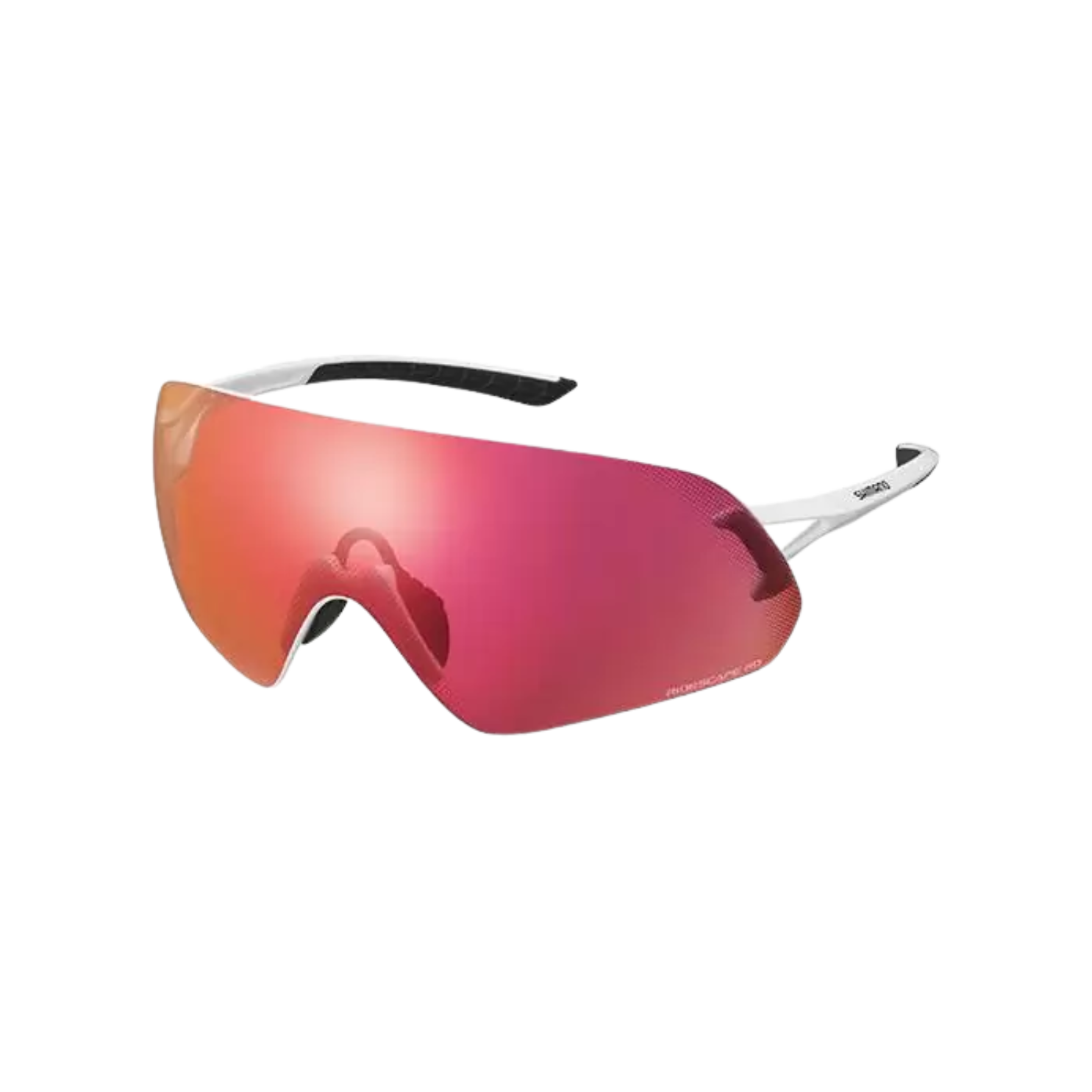 Shimano 眼镜 - Ce-Aerolite P 金属白 Ridescape Road
