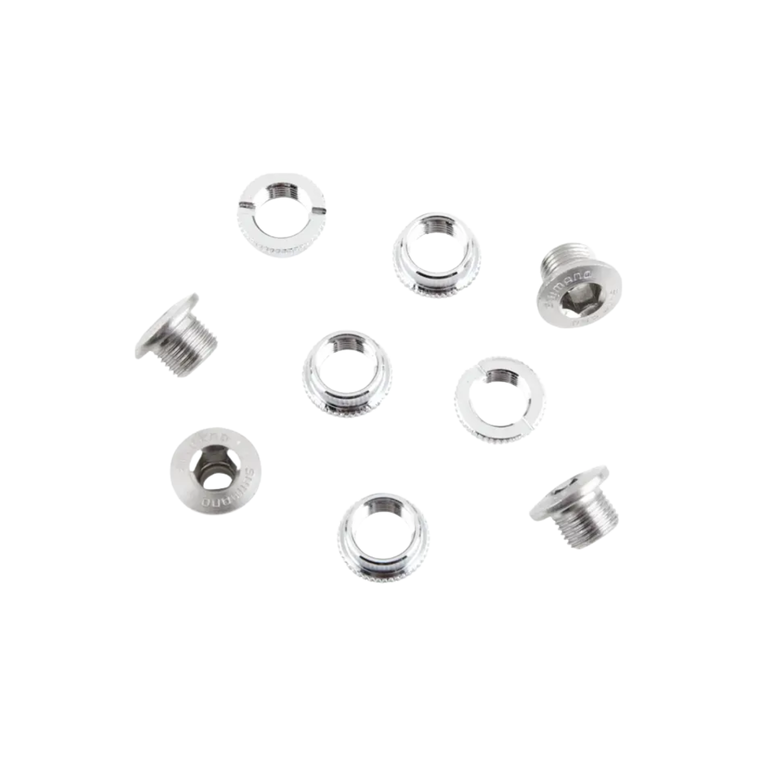 Shimano Fc-7710 链轮螺栓 5 件，带螺母 Da Track