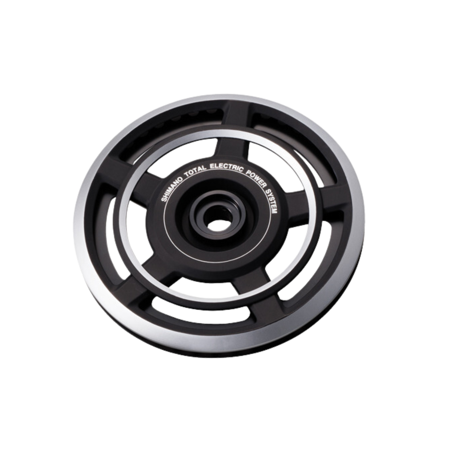 Shimano Fc-E6000 链轮适用于 Steps Sm-Cre60 44T 带 Cg(双)黑色/银色