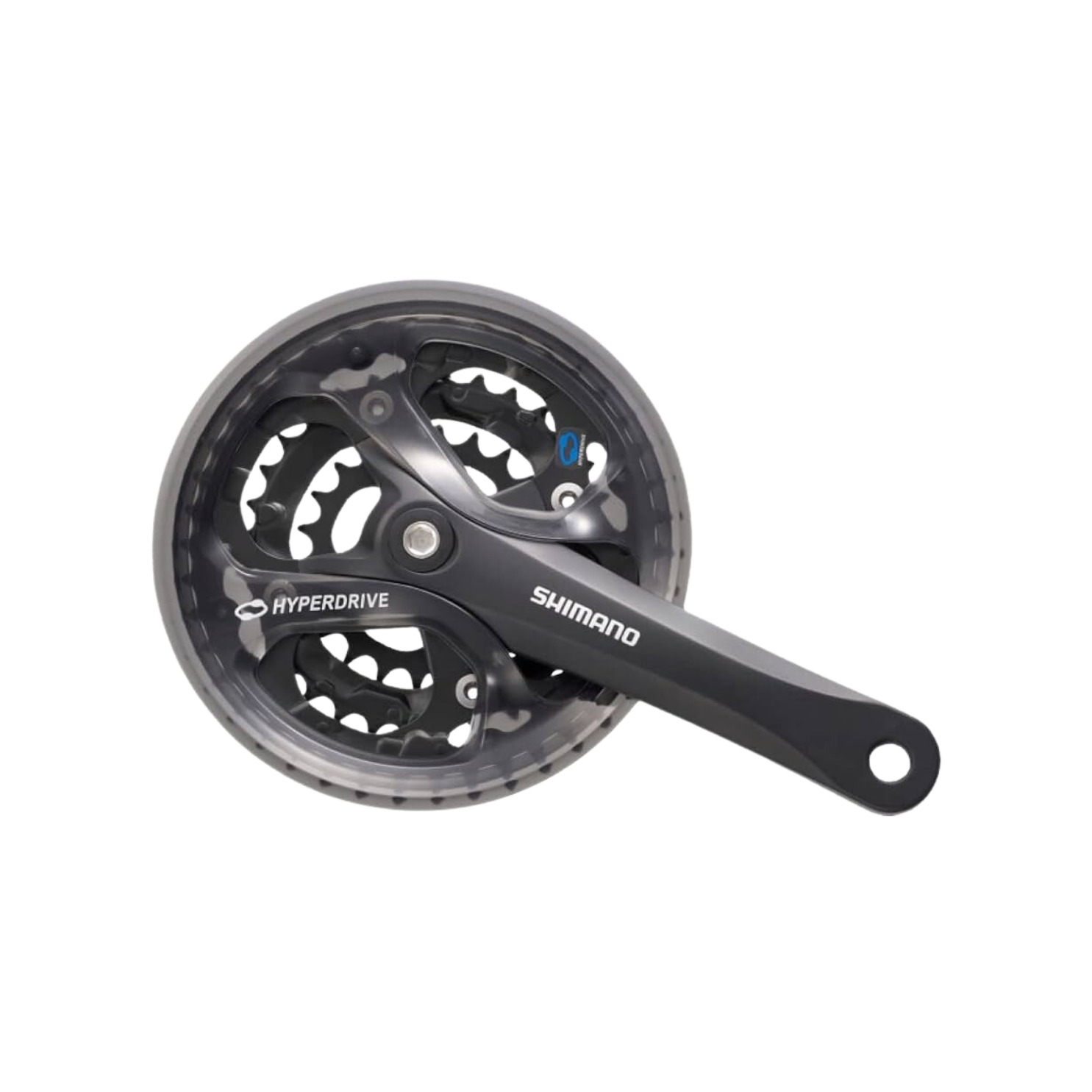 Shimano Fc-M361 Front Crankset 175mm 42-32-22 Black w/Guard