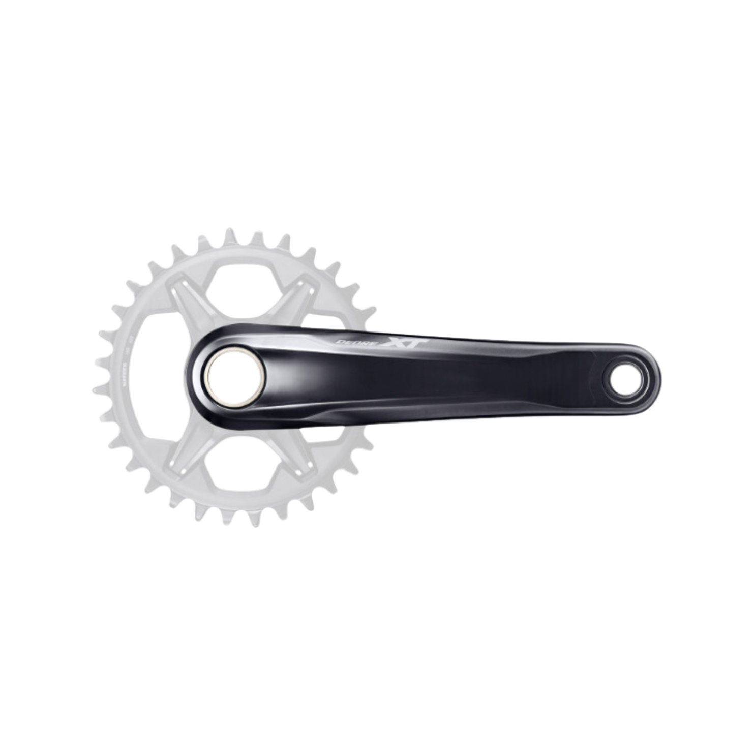 Shimano Fc-M8100-1 前曲柄组 Xt 165mm 带 O 形链环和 Bb C/L：52mm 不带 Tl-Fc41 